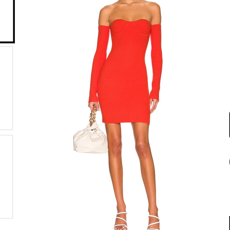 Helmut Lang Contour Mini Dress
